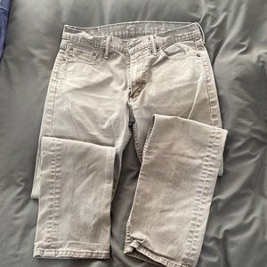 Mens grey Levi’s jeans